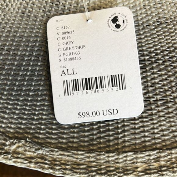 Free People x Peter Grimm Levon Distressed Straw Hat - Picture 6 of 8